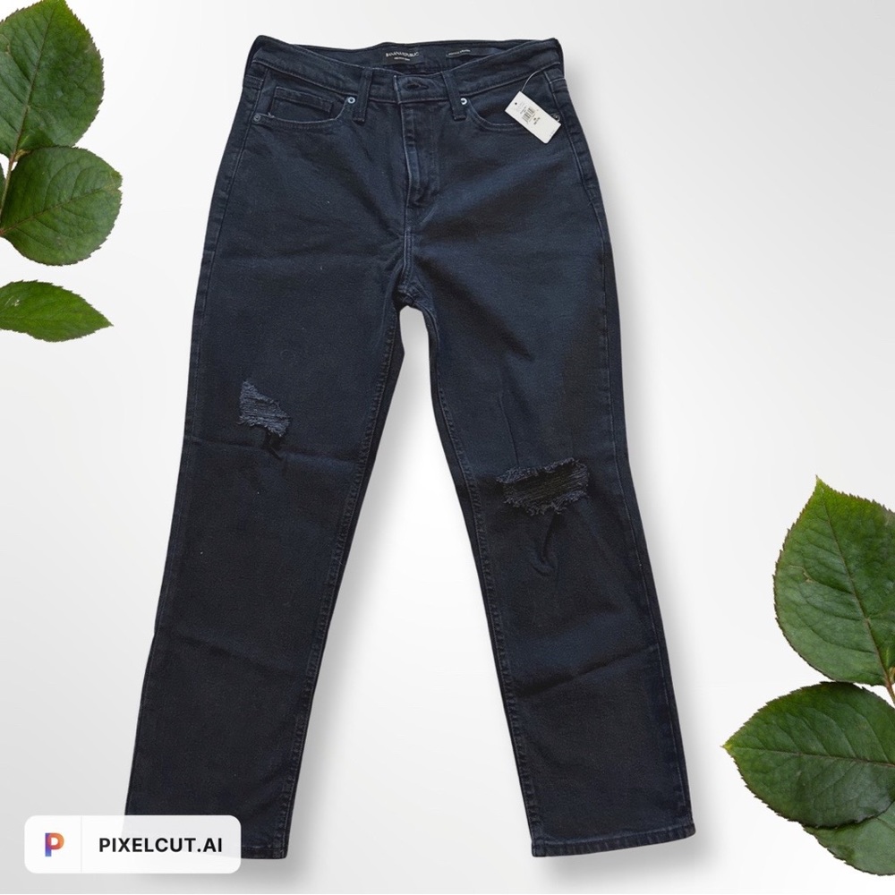 NWT Banana Republic The Petite Straight Ankle Jean size 28P*
